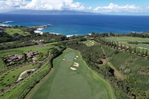 Kapalua (Plantation) 7th Approach Aerial